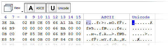 UNERASER software: Unicode support